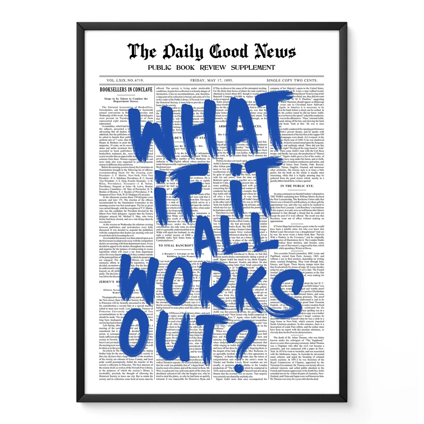 What If It All Works Out – Blue