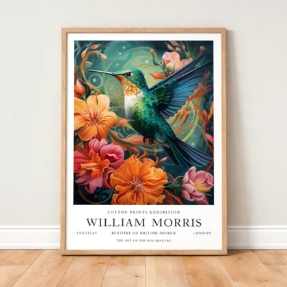 William Morris – Hummingbird Art Print