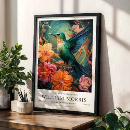 William Morris – Hummingbird Art Print