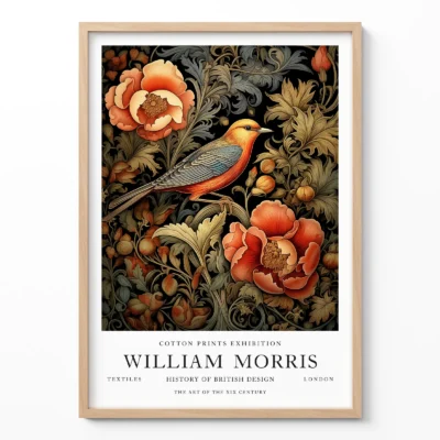 William Morris – Bird Art Print