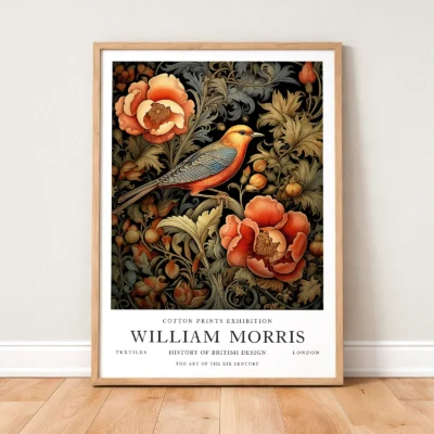 William Morris – Bird Art Print