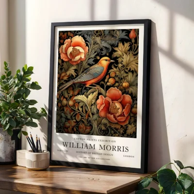 William Morris – Bird Art Print