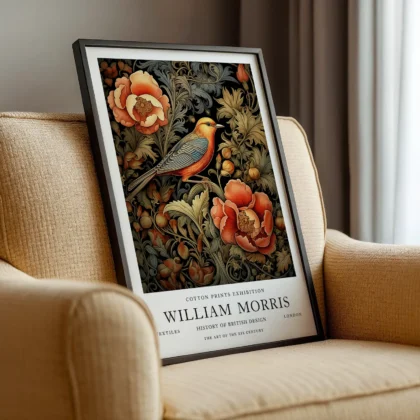 William Morris – Bird Art Print