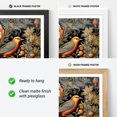 William Morris – Bird Art Print
