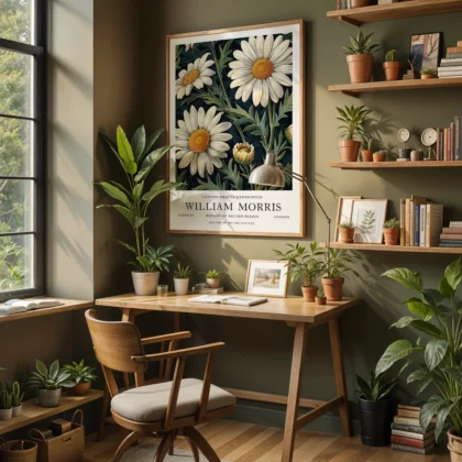 William Morris – Daisy Wall Art