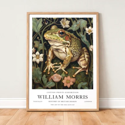 William Morris – Frog Wall Art