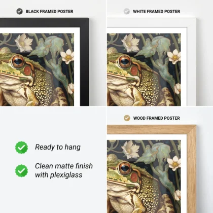 William Morris – Frog Wall Art