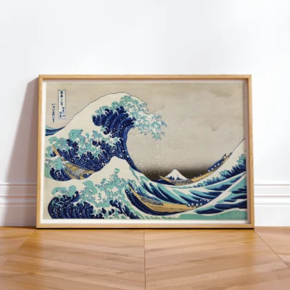 Katsushika Hokusai – Wandbild Die große Welle vor Kanagawa
