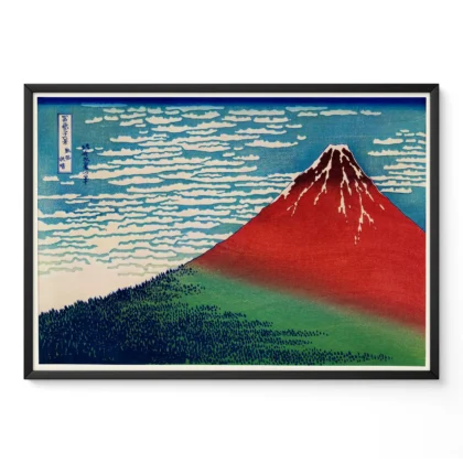 Katsushika Hokusai Wall Art – Fine Wind, Clear Morning