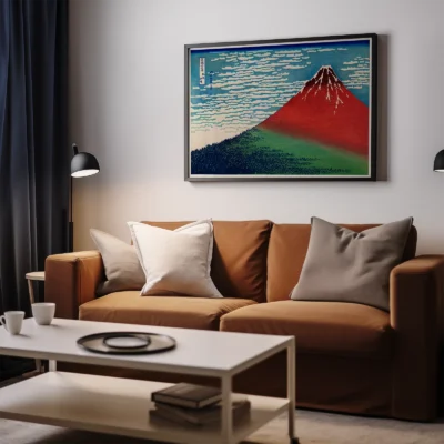 Katsushika Hokusai Wall Art – Fine Wind, Clear Morning