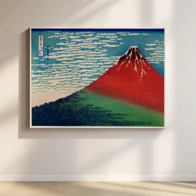 Katsushika Hokusai Wall Art – Fine Wind, Clear Morning