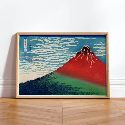 Katsushika Hokusai Wall Art – Fine Wind, Clear Morning