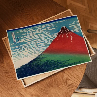 Katsushika Hokusai Wall Art – Fine Wind, Clear Morning