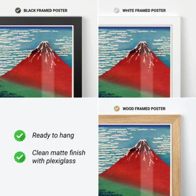 Katsushika Hokusai Wall Art – Fine Wind, Clear Morning