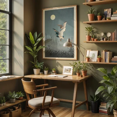 Koitsu Tsuchiya – Ducks Wall Art