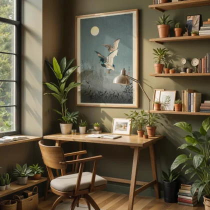 Koitsu Tsuchiya – Ducks Wall Art