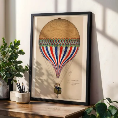 Tricolore Balloon Wall Art