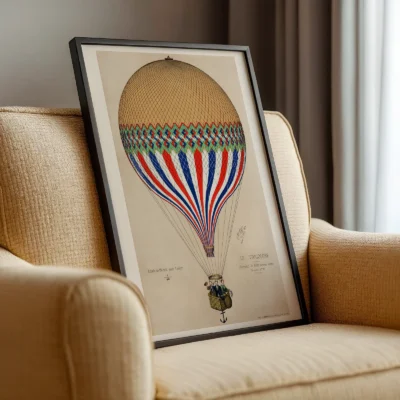 Tricolore Balloon Wall Art