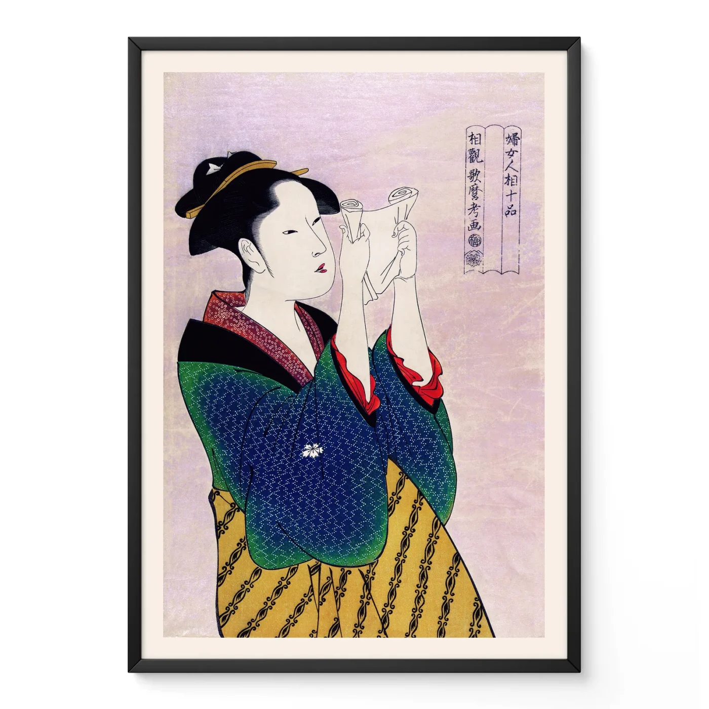 Utamaro Kitagawa Wall Art – Geisha