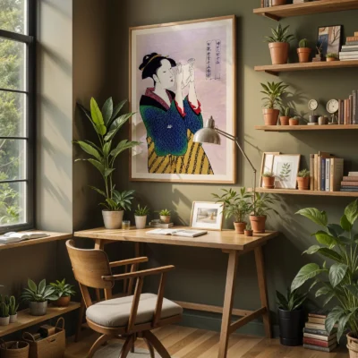 Utamaro Kitagawa Wall Art – Geisha