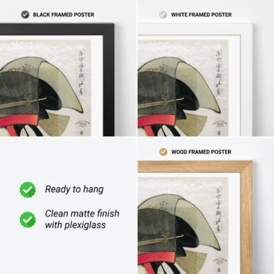 Utamaro Kitagawa Wall Art – Woman Dancer With Fan