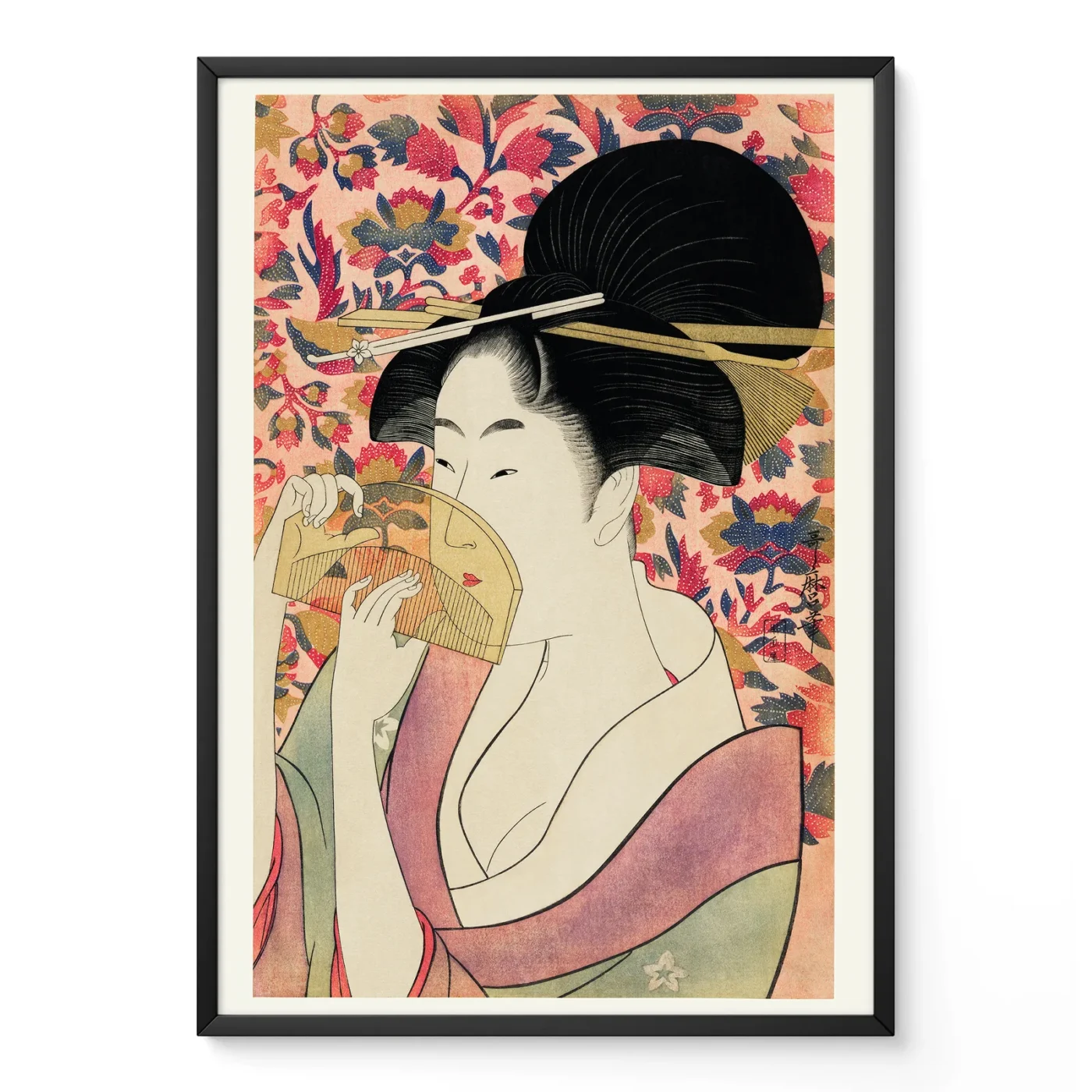 Utamaro Kitagawa Wall Art – Kushi