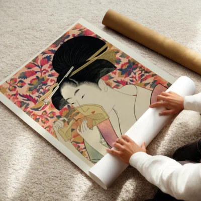 Utamaro Kitagawa Wall Art – Kushi