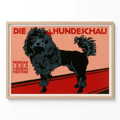 Vintage Dog Show Wall Art