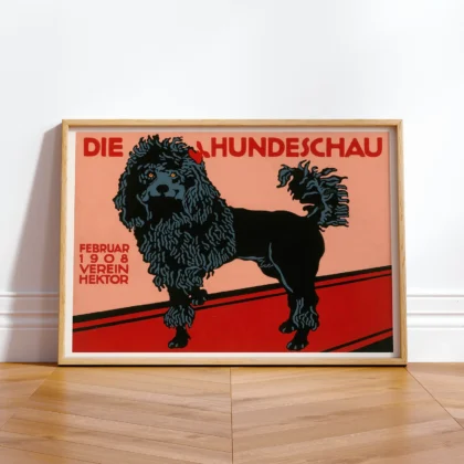 Vintage Dog Show Wall Art