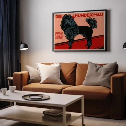 Vintage Dog Show Wall Art