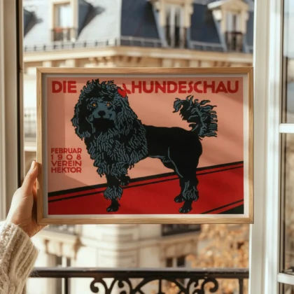 Vintage Dog Show Wall Art