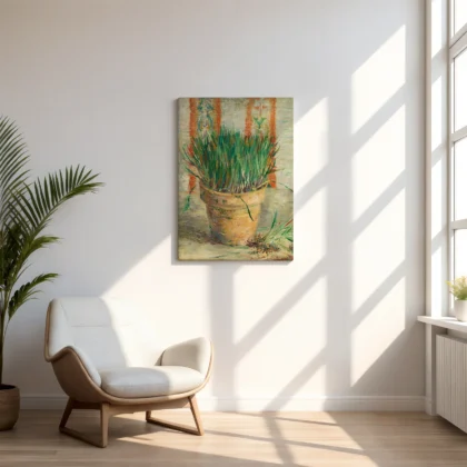 Vincent van Gogh Wall Art – Flowerpot with Garlic