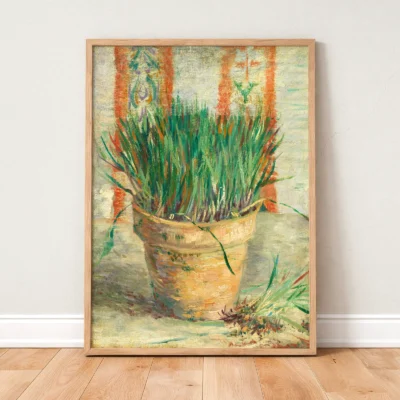 Vincent van Gogh Wall Art – Flowerpot with Garlic