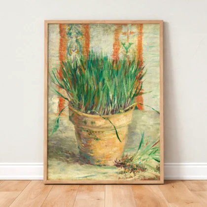 Vincent van Gogh Wall Art – Flowerpot with Garlic