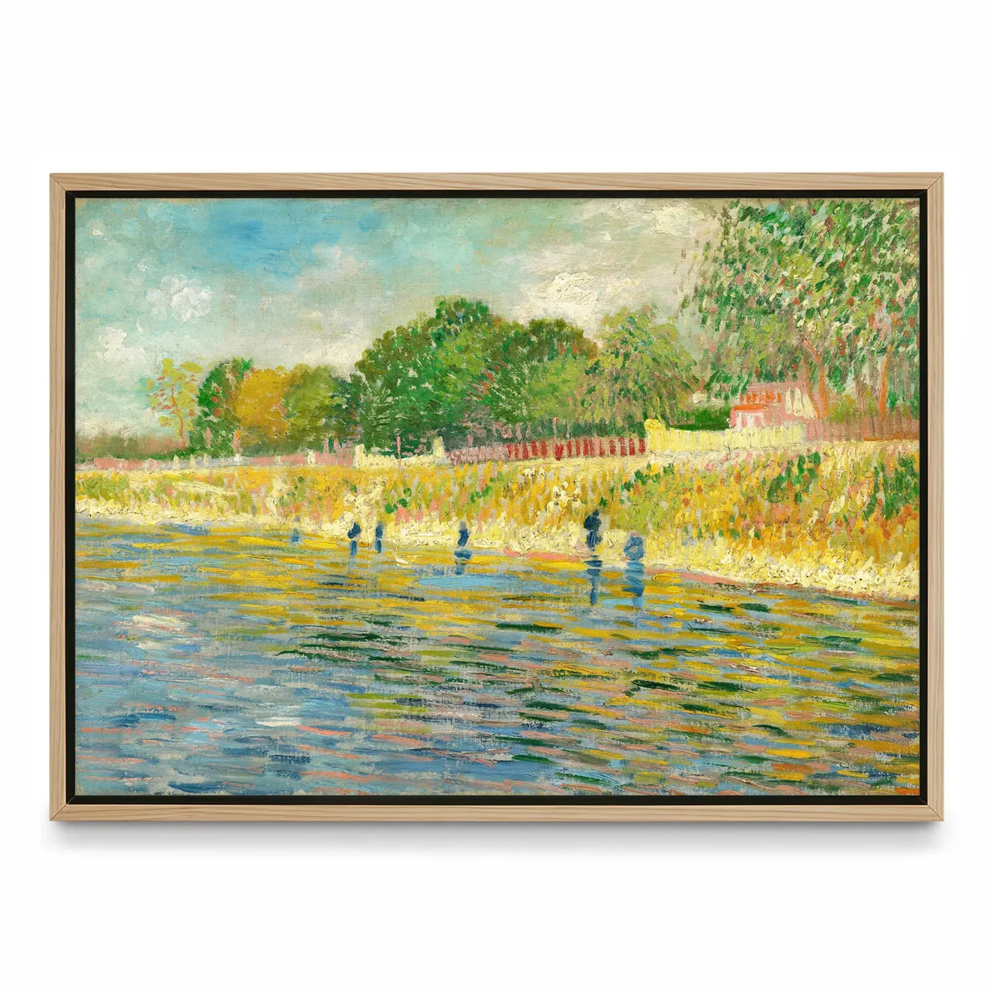 Vincent van Gogh Wall Art – Bank of the Seine