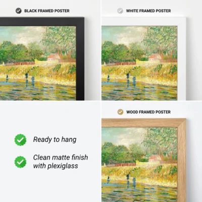 Vincent van Gogh Wall Art – Bank of the Seine