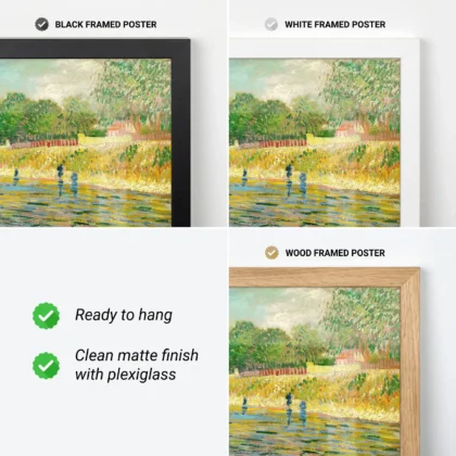 Vincent van Gogh Wall Art – Bank of the Seine