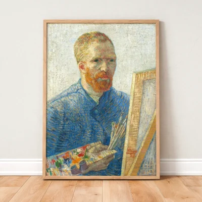 Vincent van Gogh Wall Art – Self-Portrait as a Painter