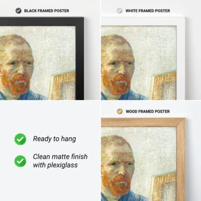 Vincent van Gogh Wall Art – Self-Portrait as a Painter