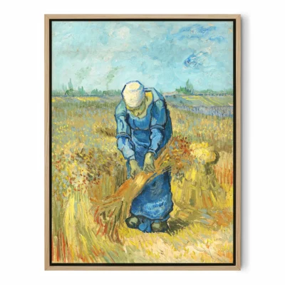 Vincent van Gogh Wall Art – Woman Binding Sheaves