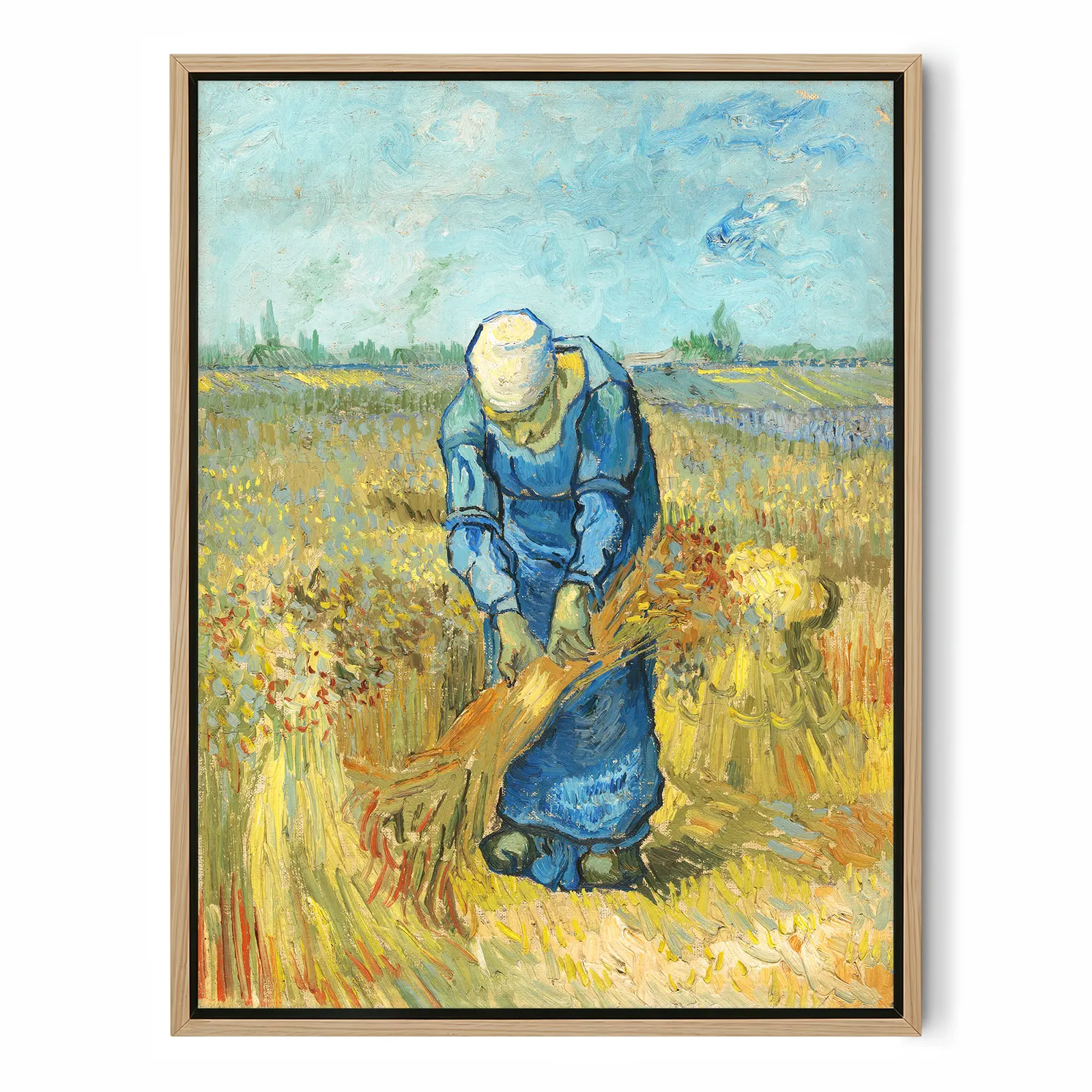 Vincent van Gogh Wall Art – Woman Binding Sheaves