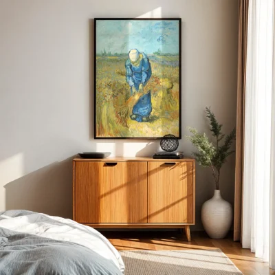 Vincent van Gogh Wall Art – Woman Binding Sheaves