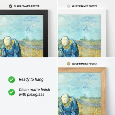 Vincent van Gogh Wall Art – Woman Binding Sheaves