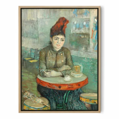 Vincent van Gogh Wall Art – Agostina Segatori in Le Tambourin