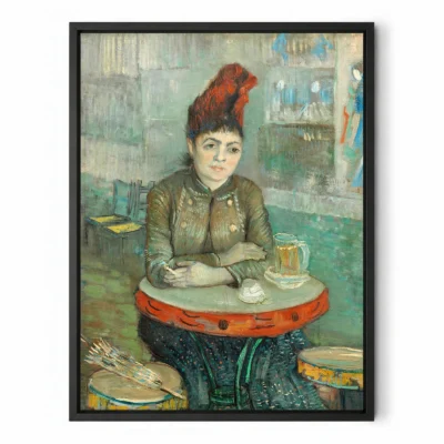 Vincent van Gogh Wall Art – Agostina Segatori in Le Tambourin