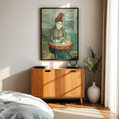 Vincent van Gogh Wall Art – Agostina Segatori in Le Tambourin