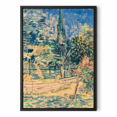 Vincent van Gogh Wall Art – Stairs in the Garden of the Asylum