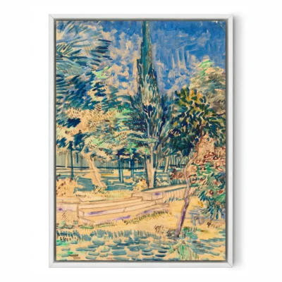 Vincent van Gogh Wall Art – Stairs in the Garden of the Asylum