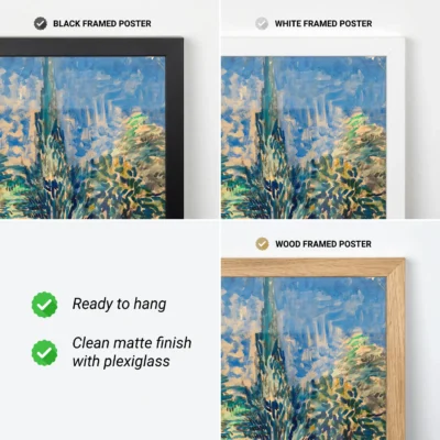 Vincent van Gogh Wall Art – Stairs in the Garden of the Asylum