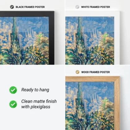 Vincent van Gogh paveikslas – Laiptai prieglobsčio sode